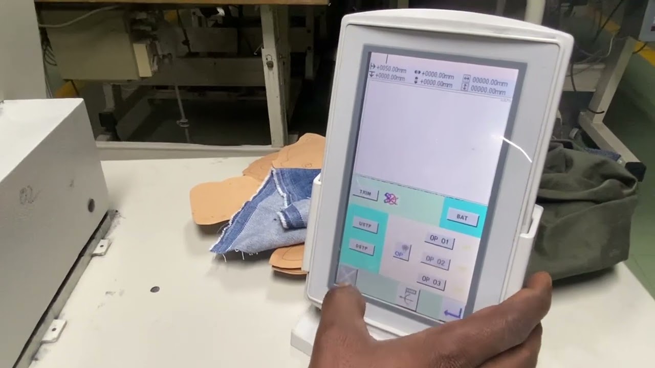 how can program Supreme pattern tracker sewing machine