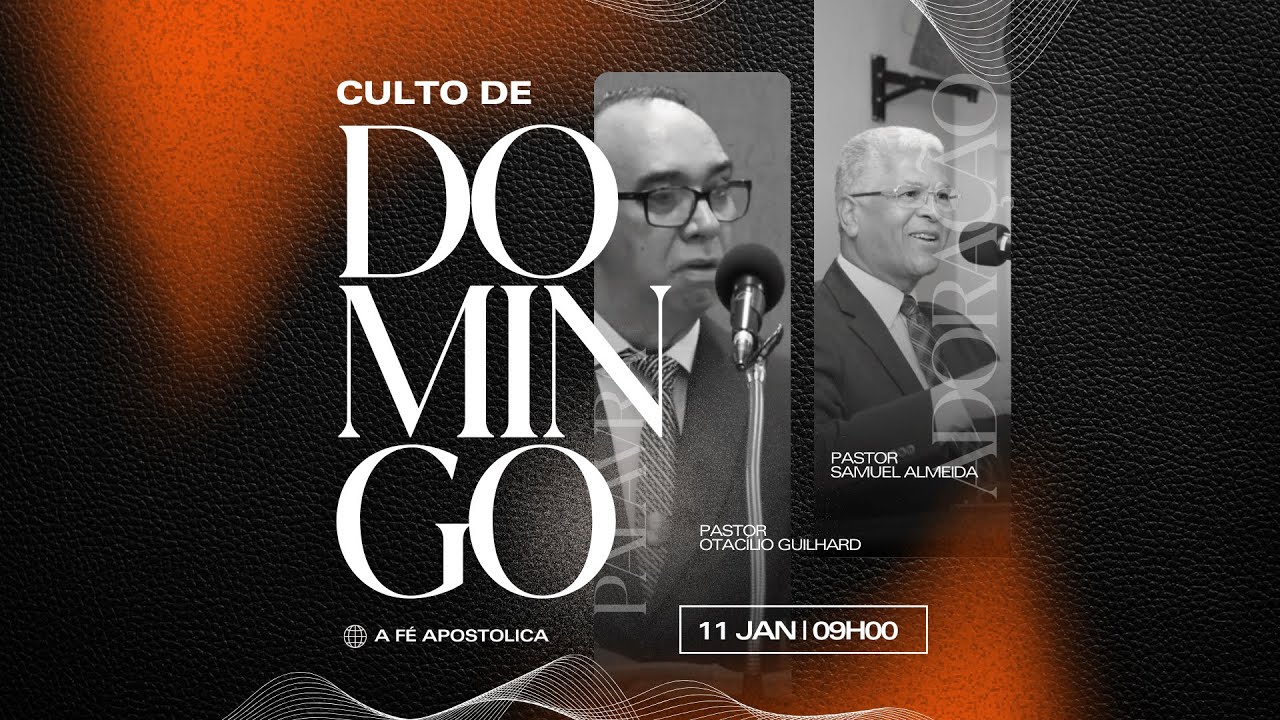 11.01.2026 | Escola Dominical - Pr. Otacílio Guilhard | Limeira-SP