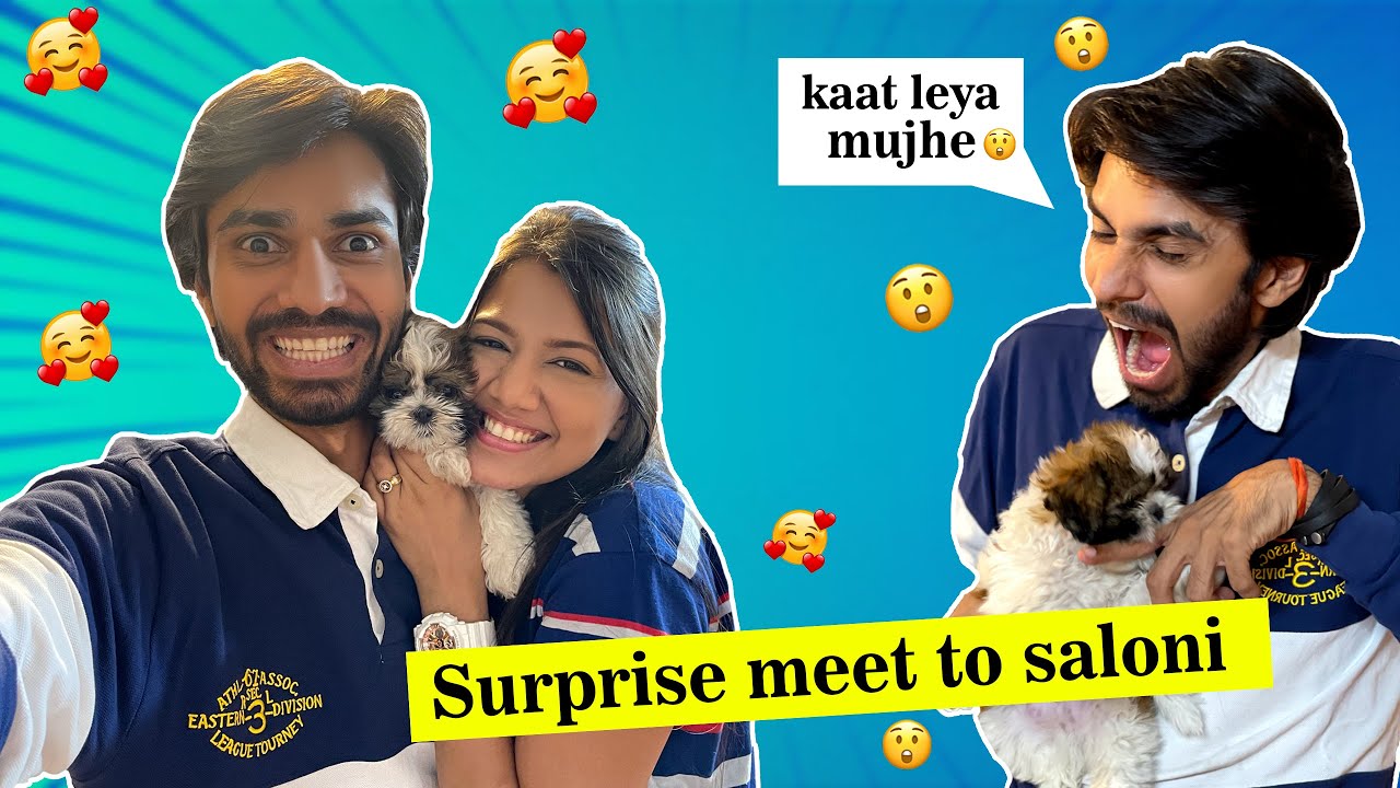 SURPRISE MEET TO SALONI MITTAL 😍 | AYUSH YADAV
