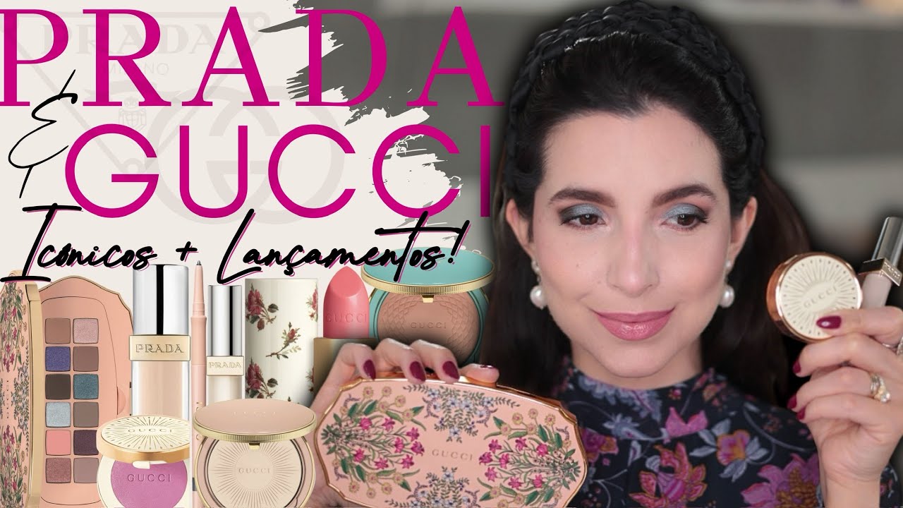 Make Azul “Icy” com PRADA & GUCCI | Lançamentos, Icônicos e Minha Opinião Sincera!