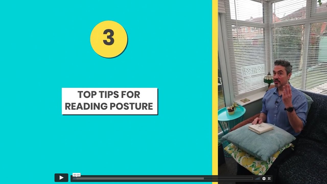 3 Top Tips for Reading Posture