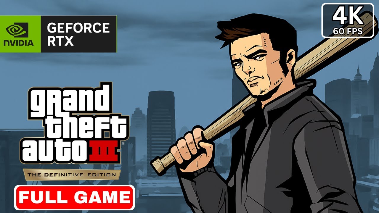 Grand Theft Auto III: The Definitive Edition – Full Story Gameplay (No Commentary)