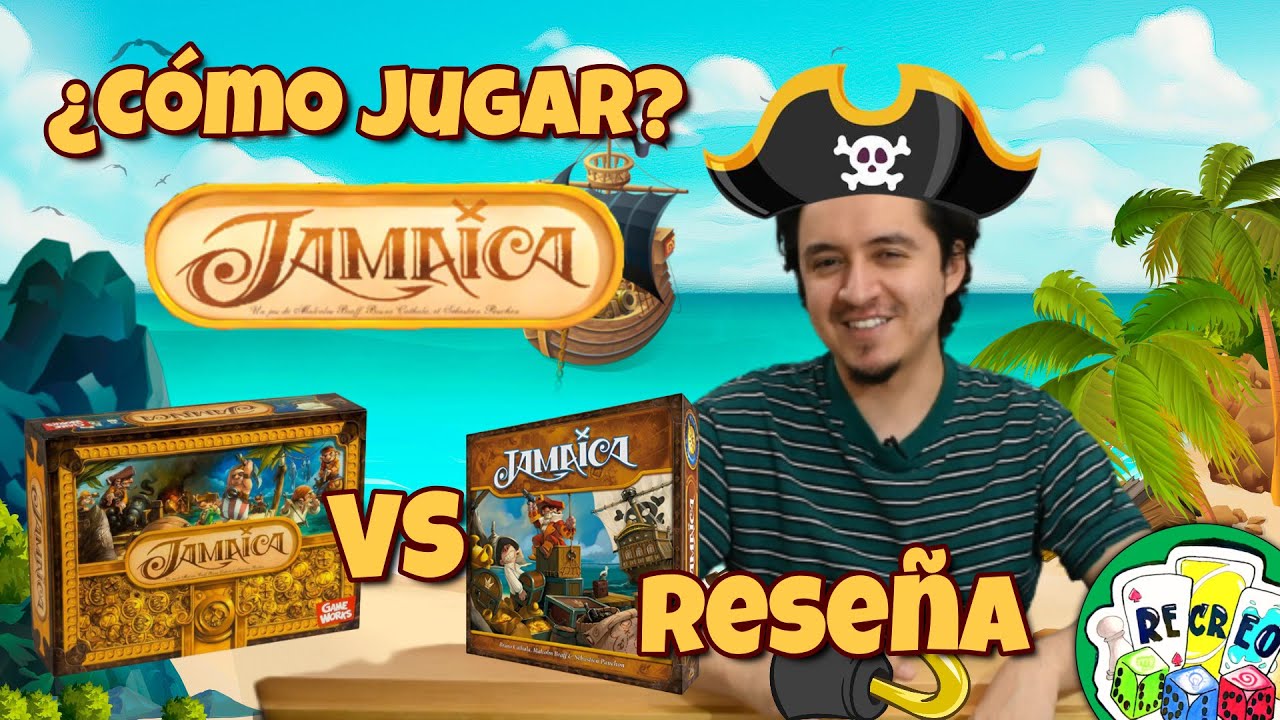 Jamaica Juego de mesa | ¿Cómo jugar Jamaica? | Reseña | Recreo Lúdico