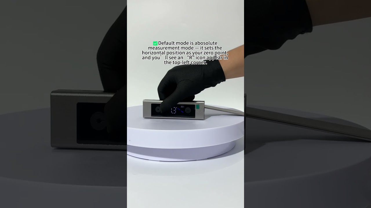 How to use the Dual Laser Smar Angle Gauge？Let's go！#Dual Laser #Angel Gauge #measurement