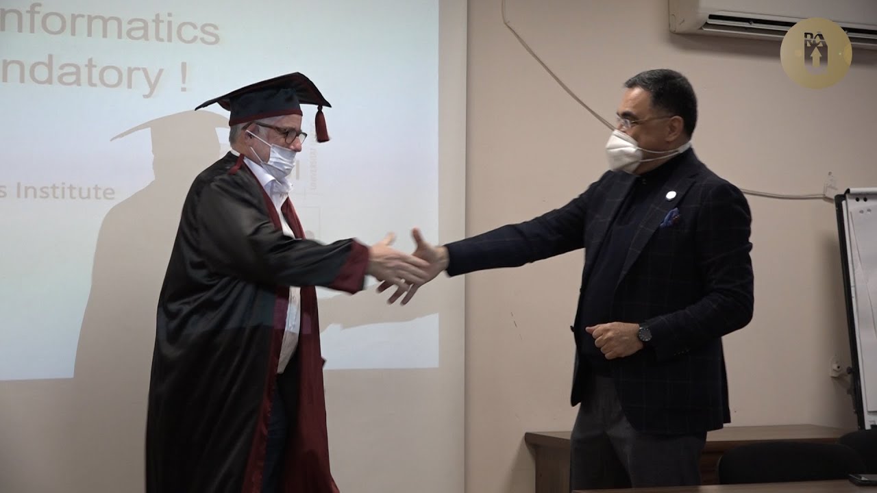 Профессор Ганс Биндер  - &ldquo;Почетный доктор РАУ&rdquo;