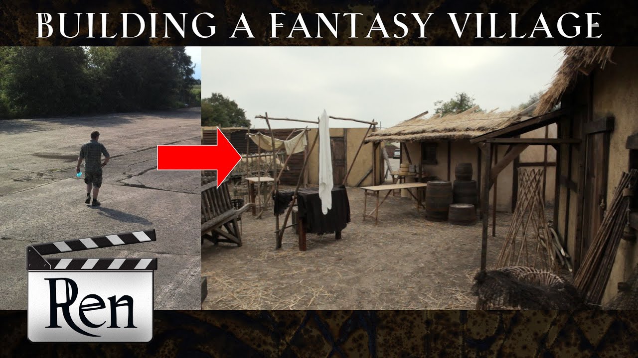 We Built a Fantasy Village in a Car Park - Part 1 - Behind the Scenes of Ren