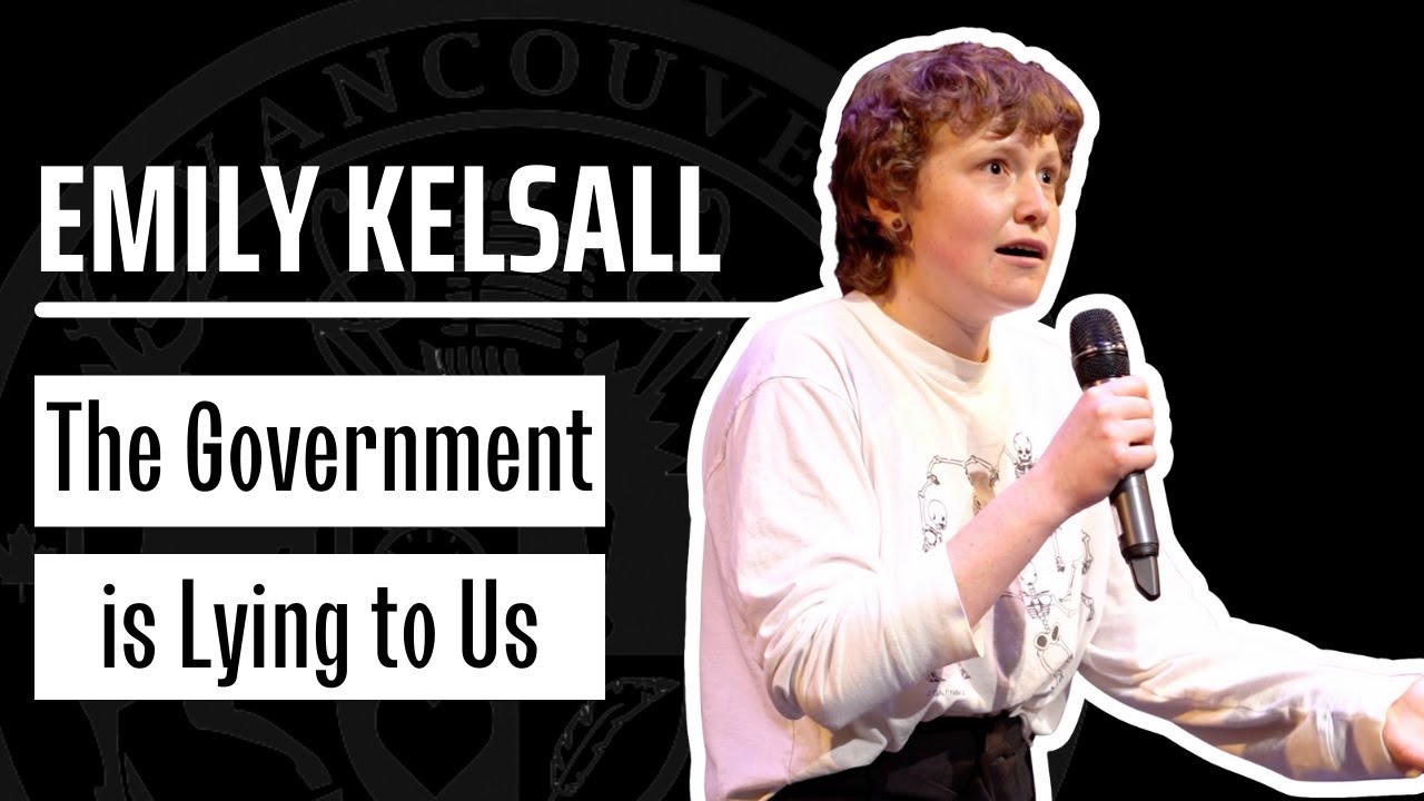 Slam Poetry |   Emily Kelsall  |  The Government is Lying to Us