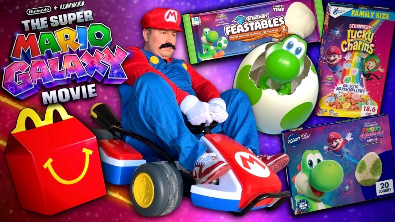 Going Out To Find Every Mario Galaxy Movie Collab