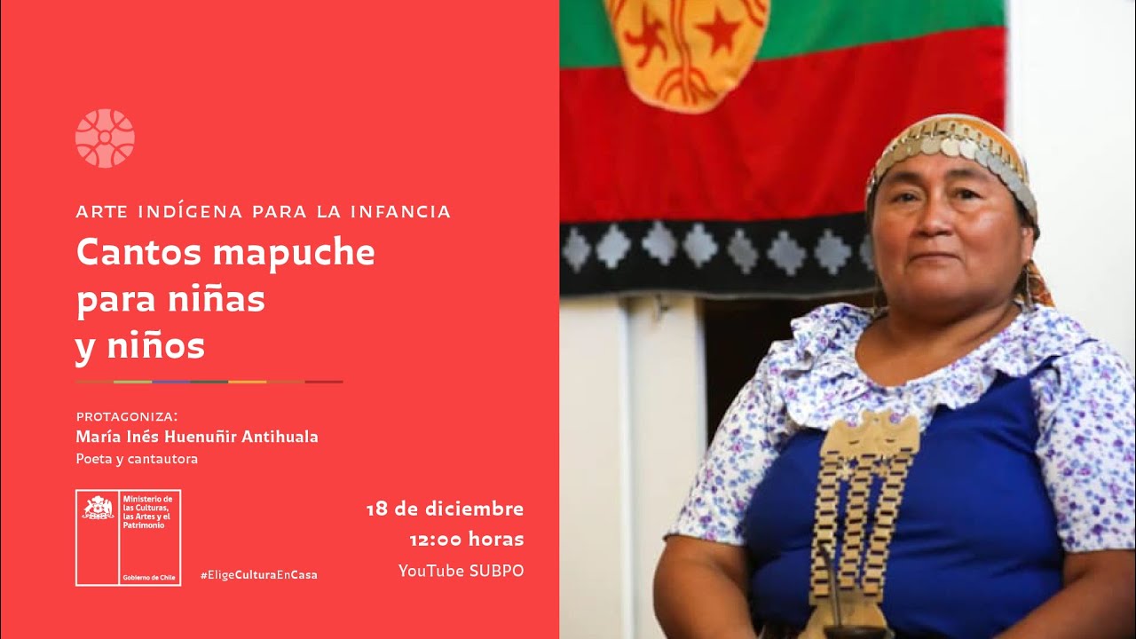 Cantos mapuche para niñas y niños