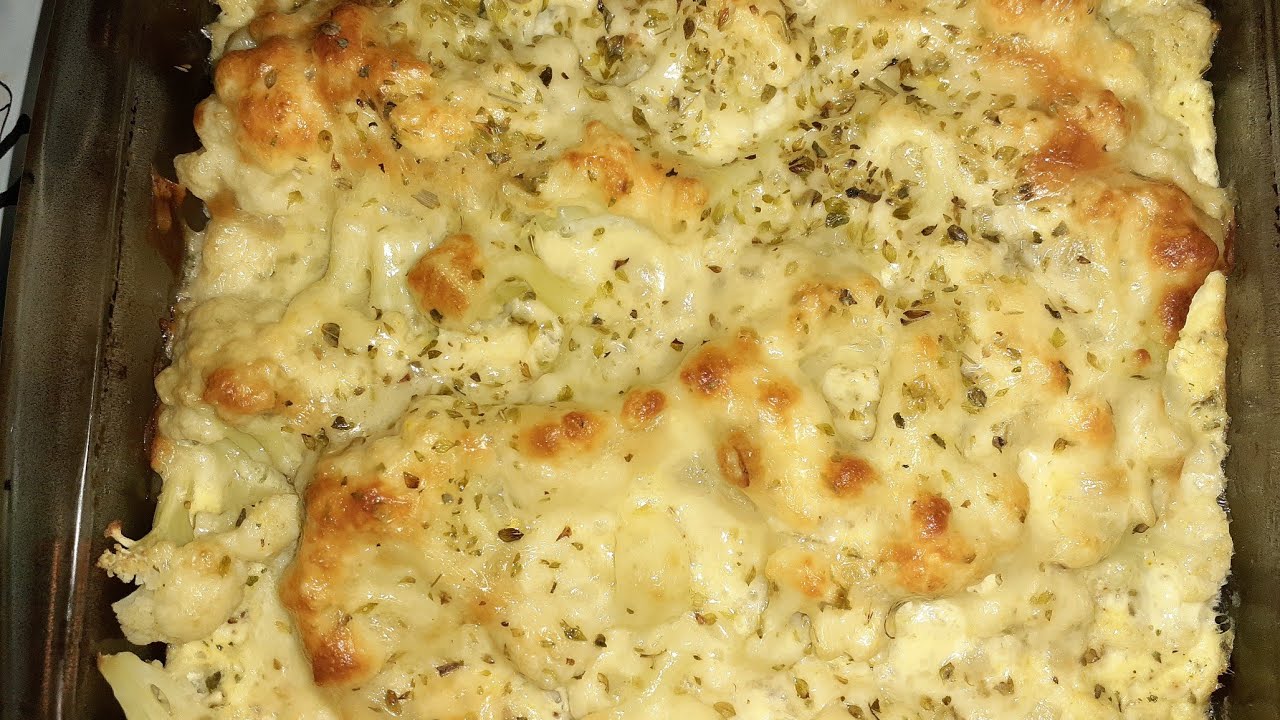 COUVE FLOR GRATINADA FIT