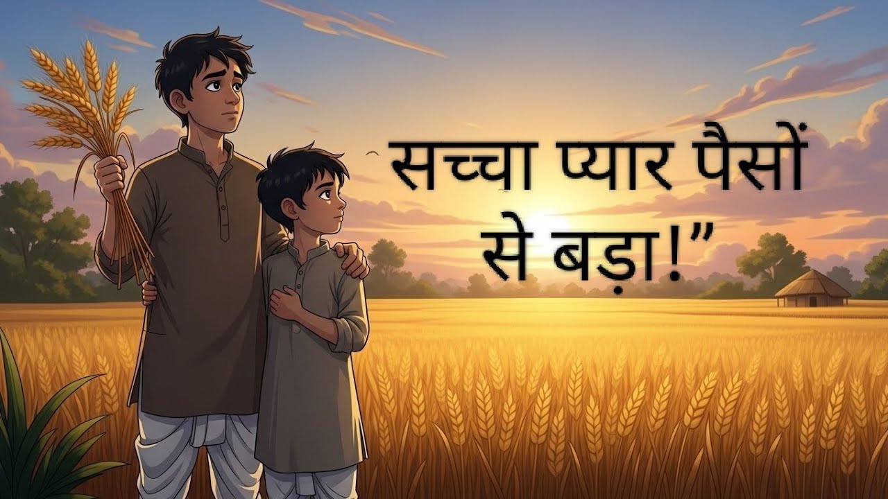 ”दो भाइयों और गेहूं की कहानी | सच्चा प्यार और त्याग | Moral Story in Hindi