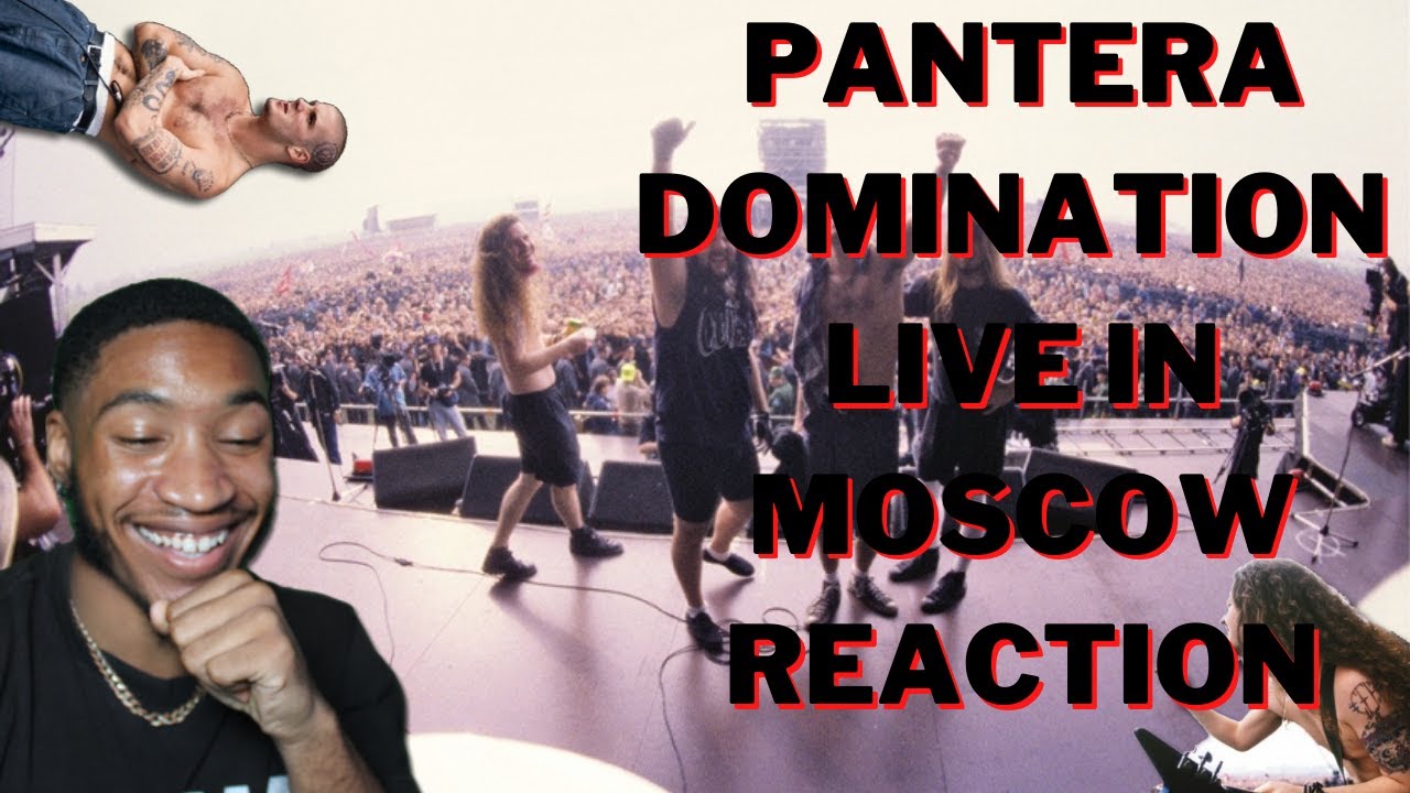 Реакция хип-хоп-музыканта на Pantera — Domination (концерт в Москве)