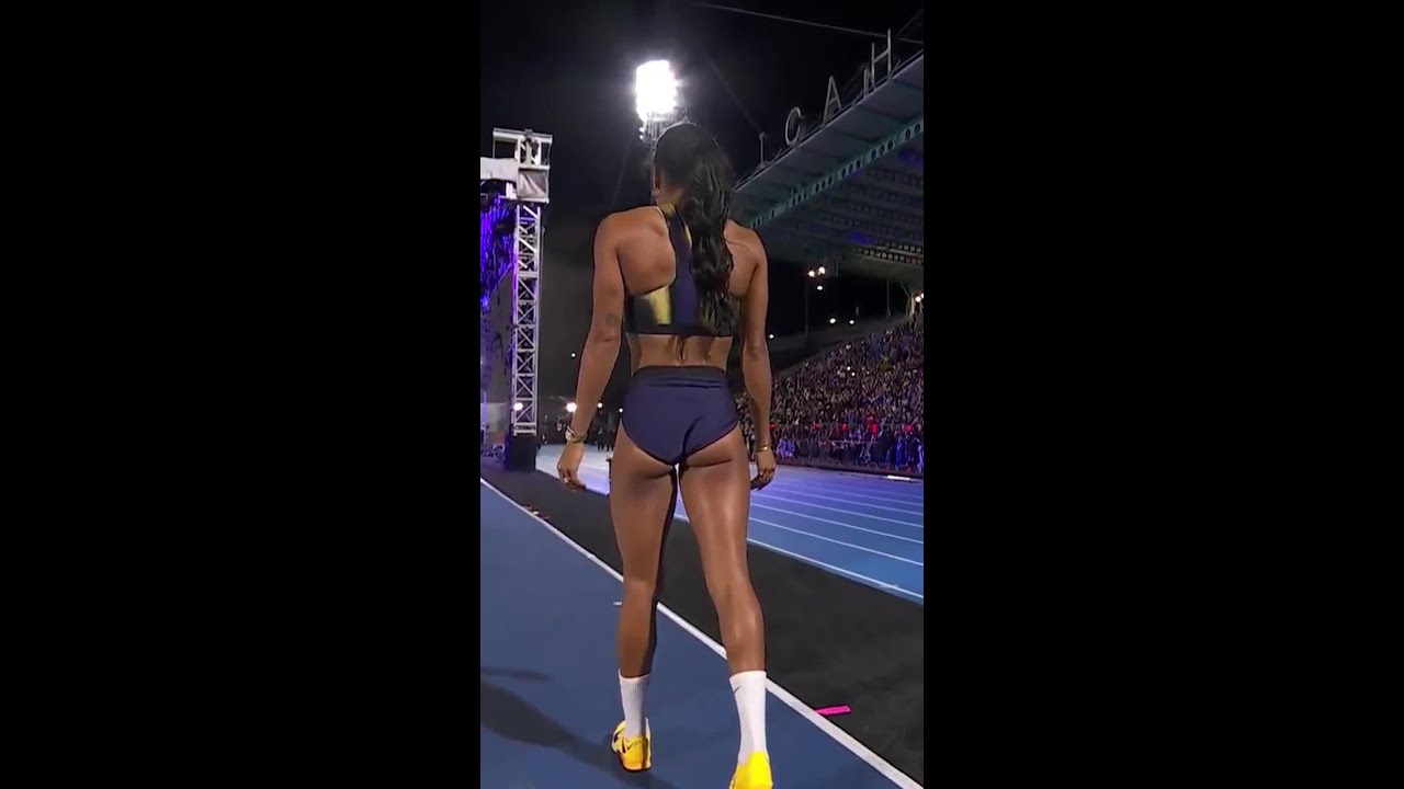 TARA DAVIS-WOODALL WINS THE FIRST EVER LONG JUMP AT ATHLOS NYC 2025