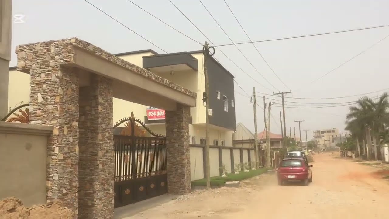 THE FASTEST DEVELOPING AREA IN GHANA 🇬🇭EAST LEGON HILLS