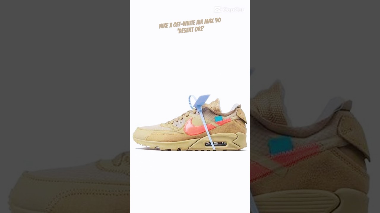 Nike x Off-White Air Max 90 'Desert Ore'👇🏾