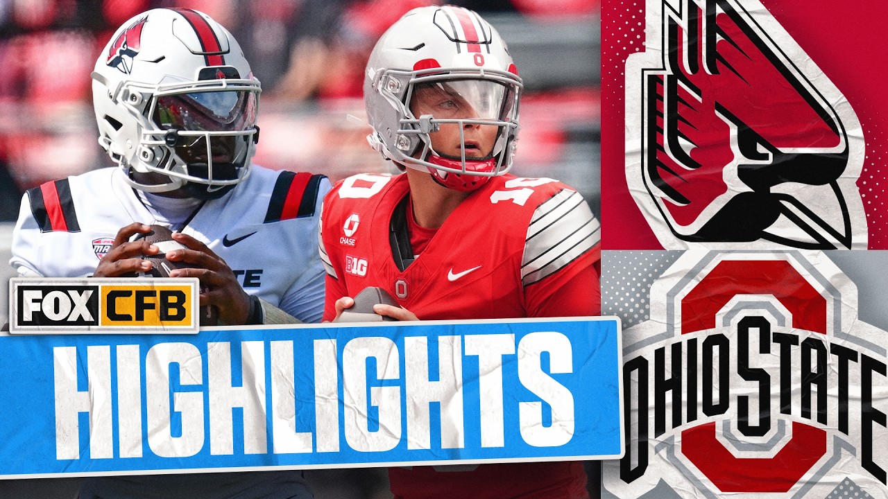 Ball State Cardinals vs No. 1 Ohio State Buckeyes Highlights 🏈 FOX College Football