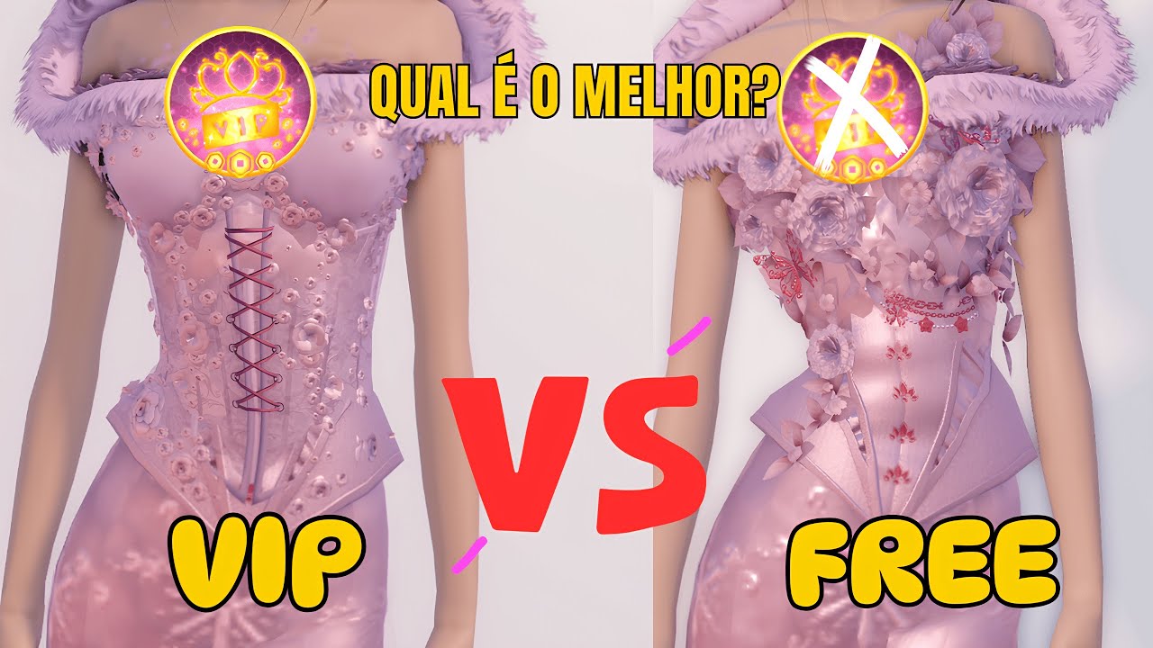 💸 VIP vs FREE no DRESS TO IMPRESS! 😱 | Qual LOOK é REALMENTE o Melhor?