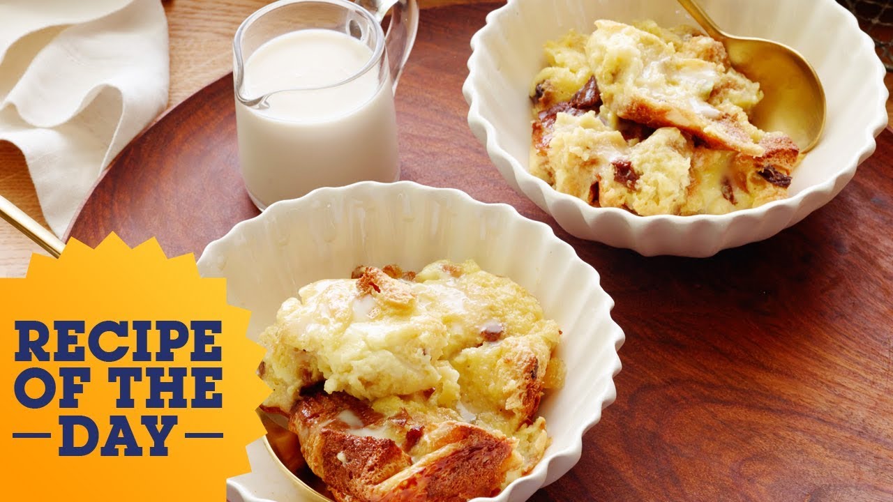 Recipe of the Day: Giada's Panettone Bread Pudding with Amaretto Sauce | Food Network