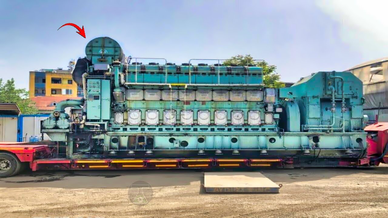 Big Generator Engines Startup Sound That Will Make You Sleep 1
