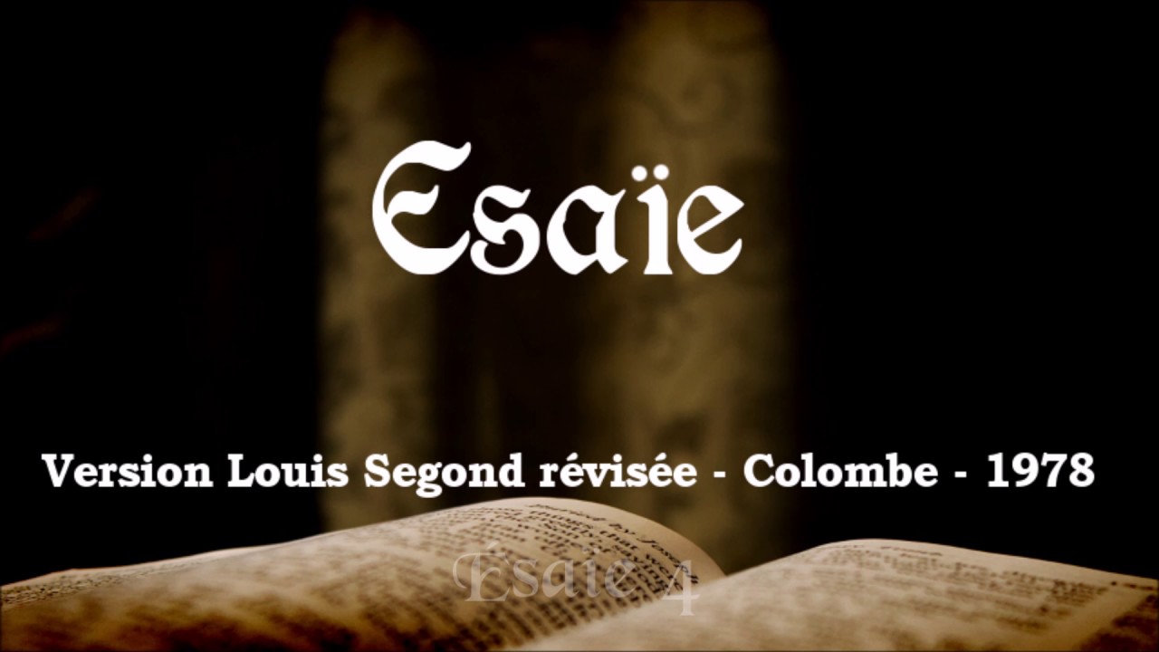 ÉSAÏE (version Colombe)