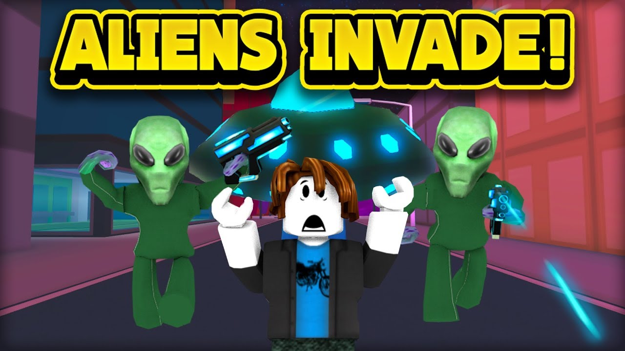 ALIENS INVADE JAILBREAK! (ROBLOX Jailbreak)