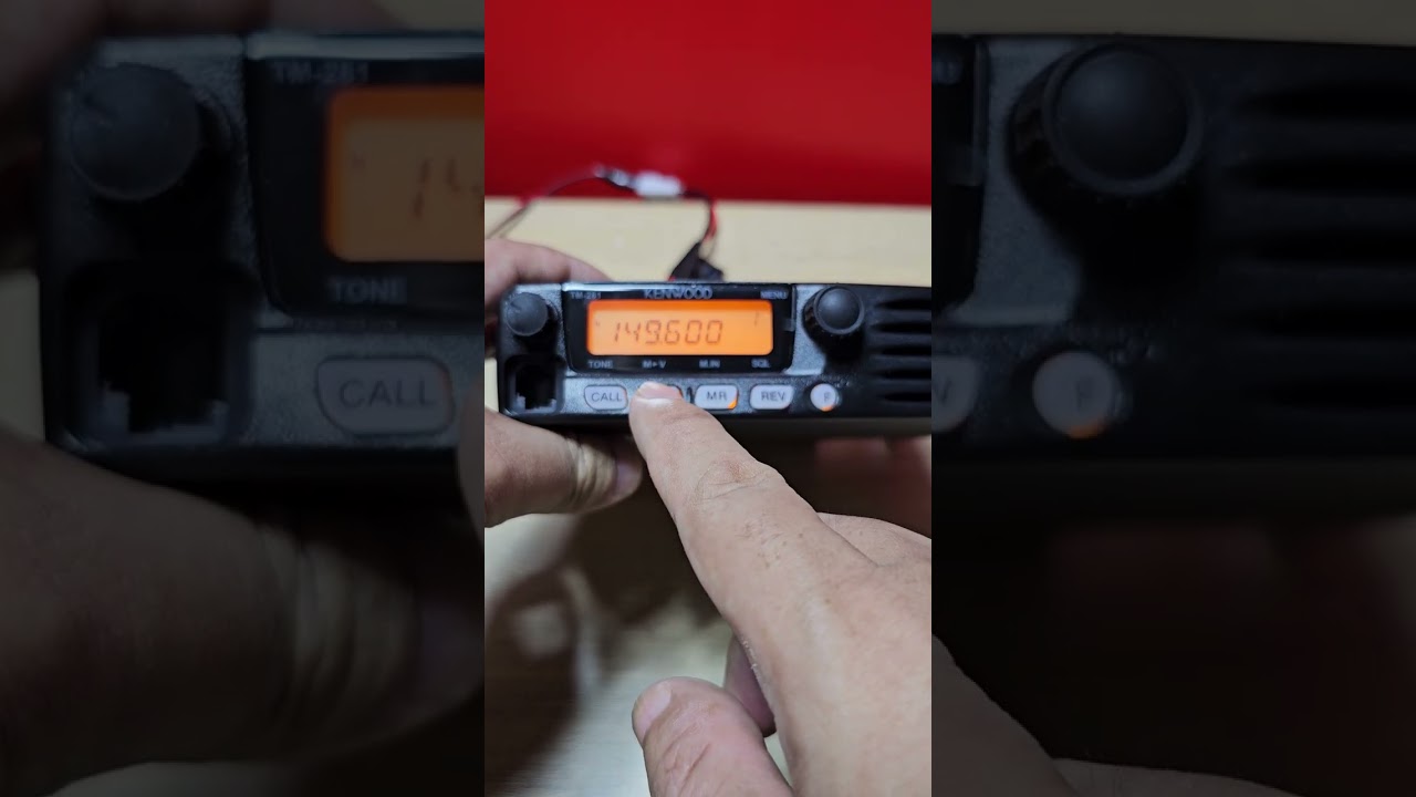วิธีบันทึกช่อง Memory Kenwood TM281