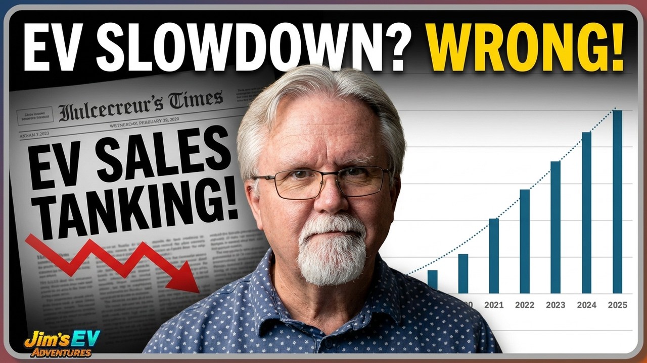 From 22K to 20M in 15 Years: Why the EV 'Slowdown' Story Is WRONG!