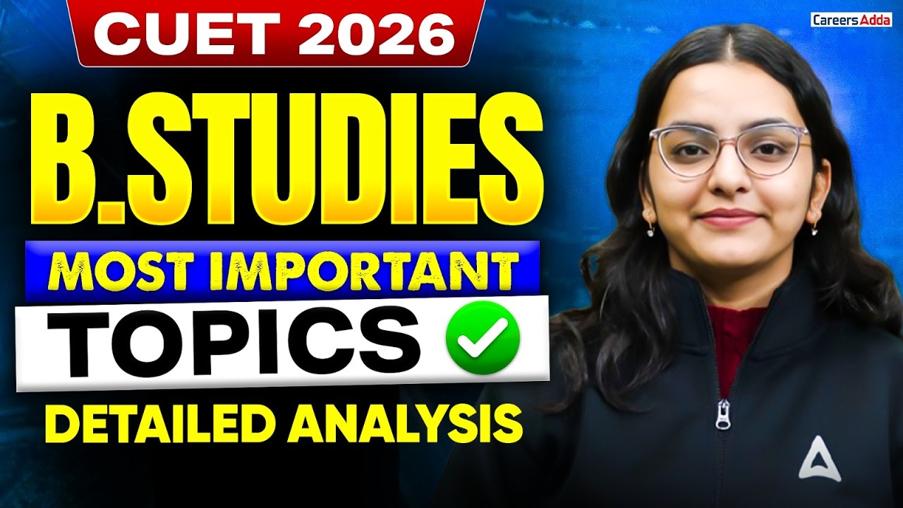 CUET Commerce 2026 | Business Studies Most Important Topics Detailed Analysis 📑✅​