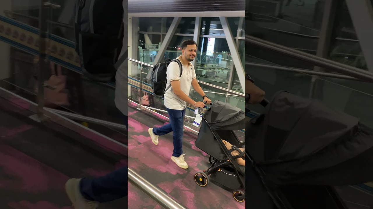 First Family Flight with Baby & Loopie | #babystroller #babytravel #babyessentials #newparents
