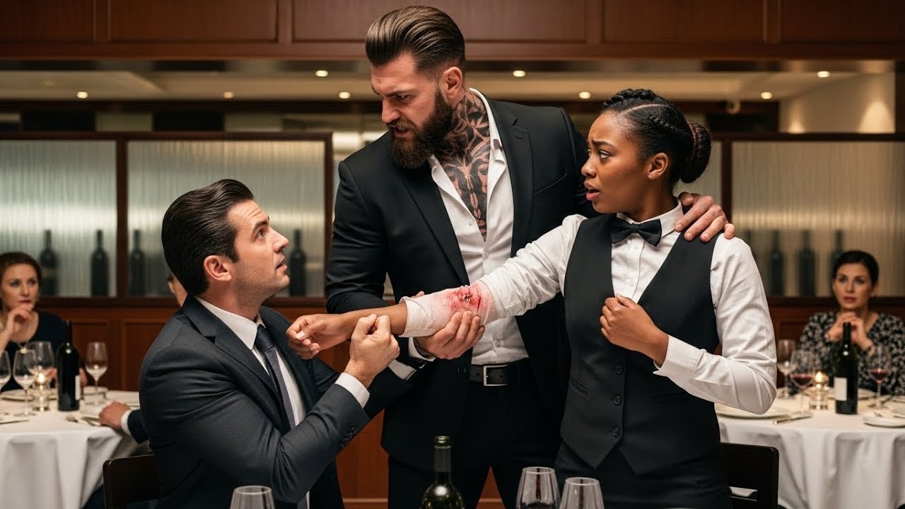 Rude Man Grabbed the Black Waitress by the Arm — The Mafia Boss Appeared and Said One Word