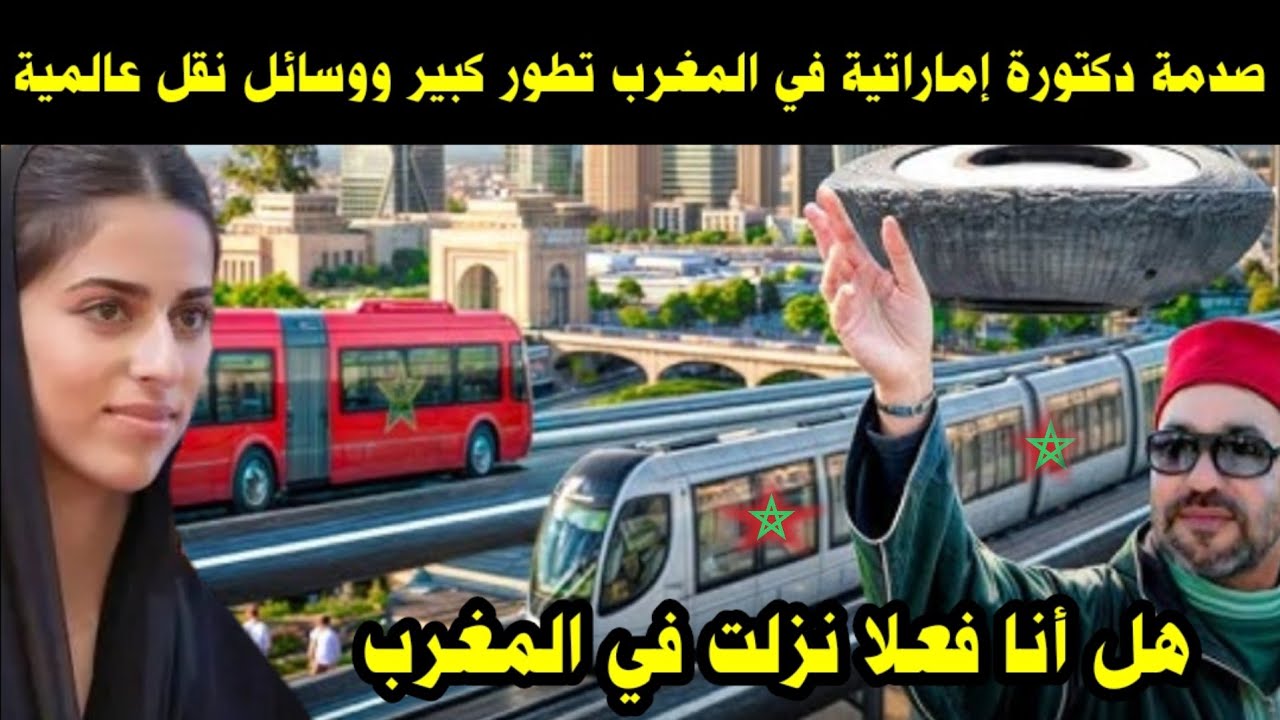 صدمة دكتورة إماراتية في المغرب/ تطور كبير ووسائل نقل عالمية هل أنا فعلا في المغرب 