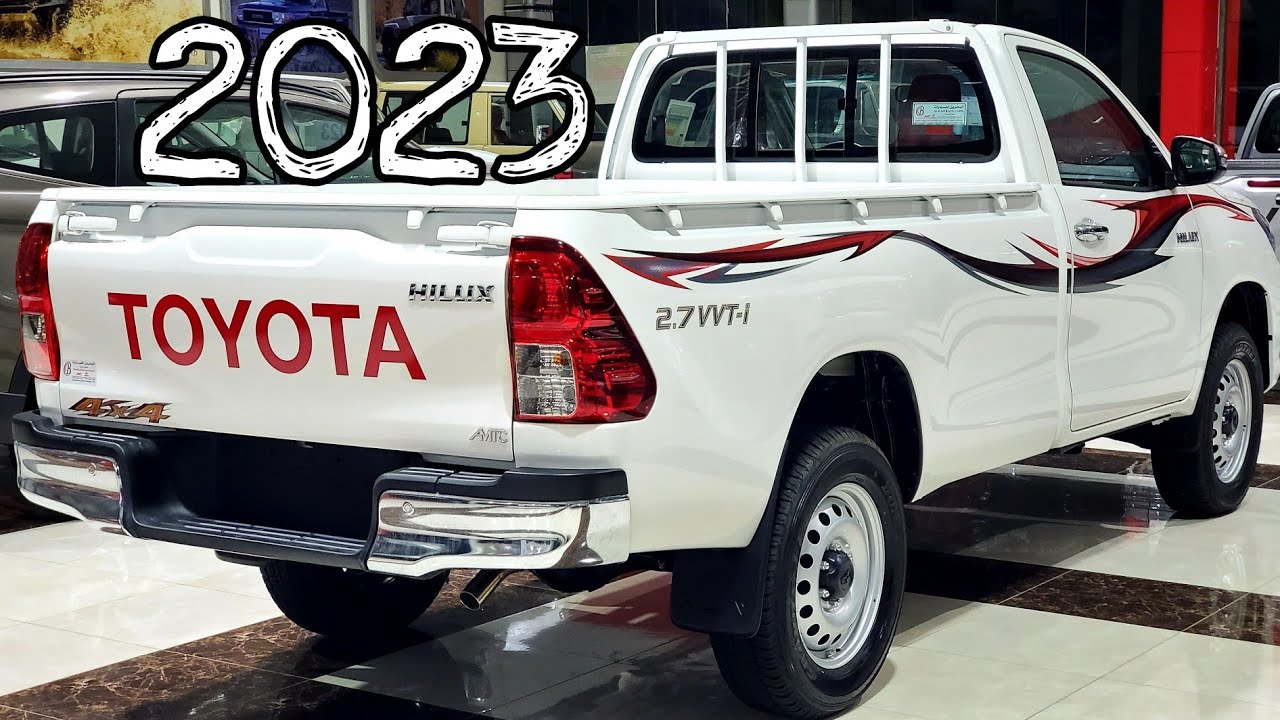 Только что прибыл 😍 Новый грузовик Toyota Hilux 2023 с одной кабиной - с ценой