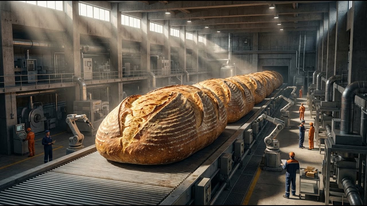 Inside a $50 Million Sourdough Factory 120,000 Loaves Per Day