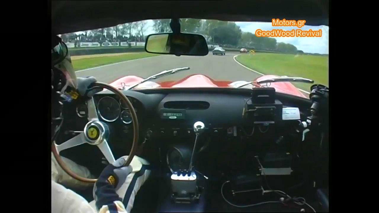 Damon Hill Ferrari 250 GTO V12 Goodwood Revival