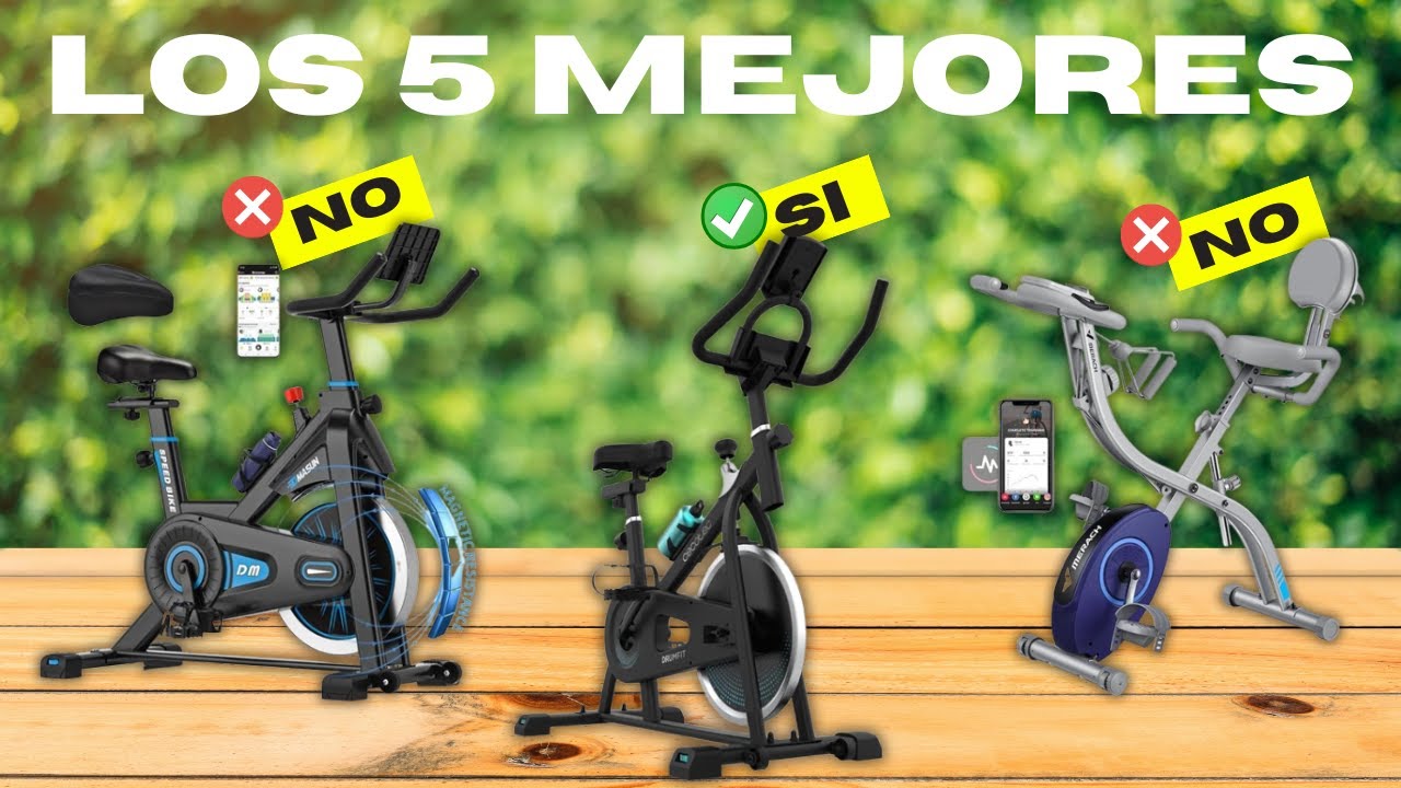 Las 5 MEJORES BICICLETAS ESTÁTICAS BARATAS ✅ (AMAZON 2025) | CALIDAD PRECIO BICICLETAS ESTÁTICAS
