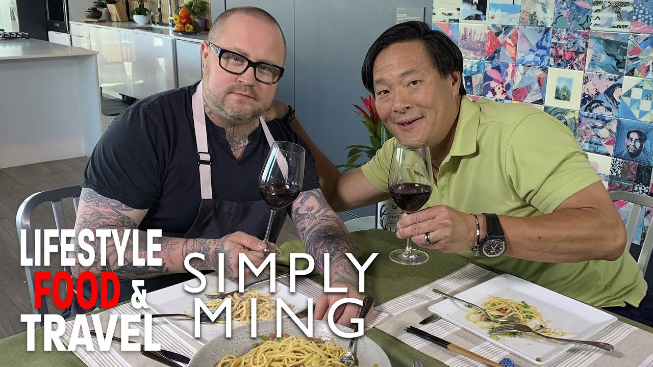Spaghetti a la Carbonara Jamie Bissonnette | Simply Ming Season 17 | Lifestyle Food & Travel