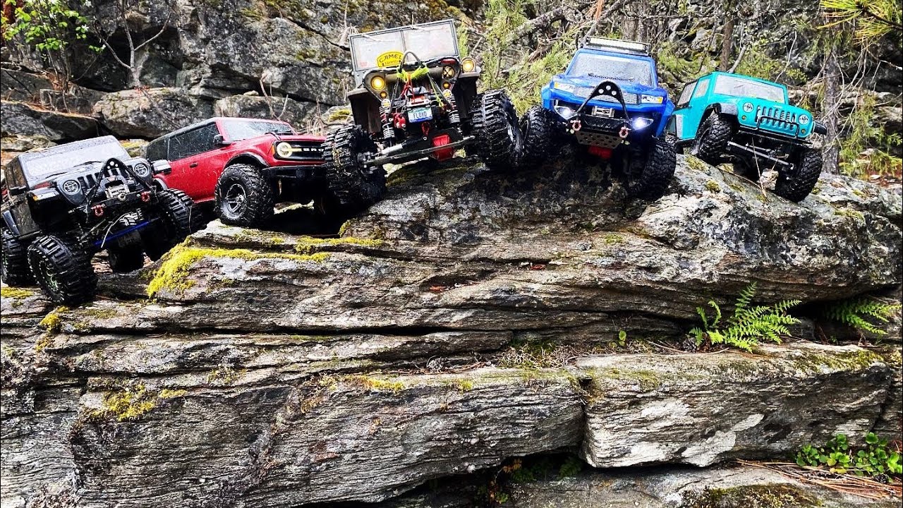 Cascade Falls | 5 Crawling RC&rsquo;s Hit Up Rocky Terrain | Christina lake, BC |