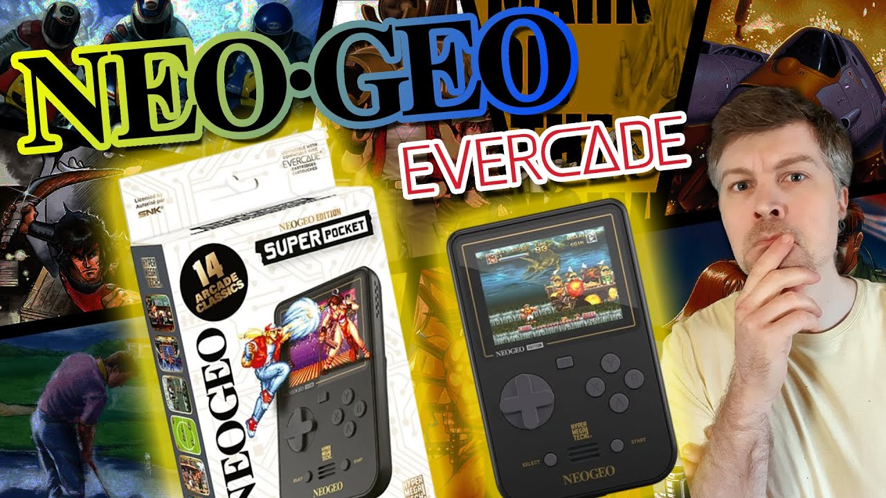 NEO GEO Super Pocket - Unbox e Recensione dell' Hyper Mega Tech Evercade #neogeo #retrogaming