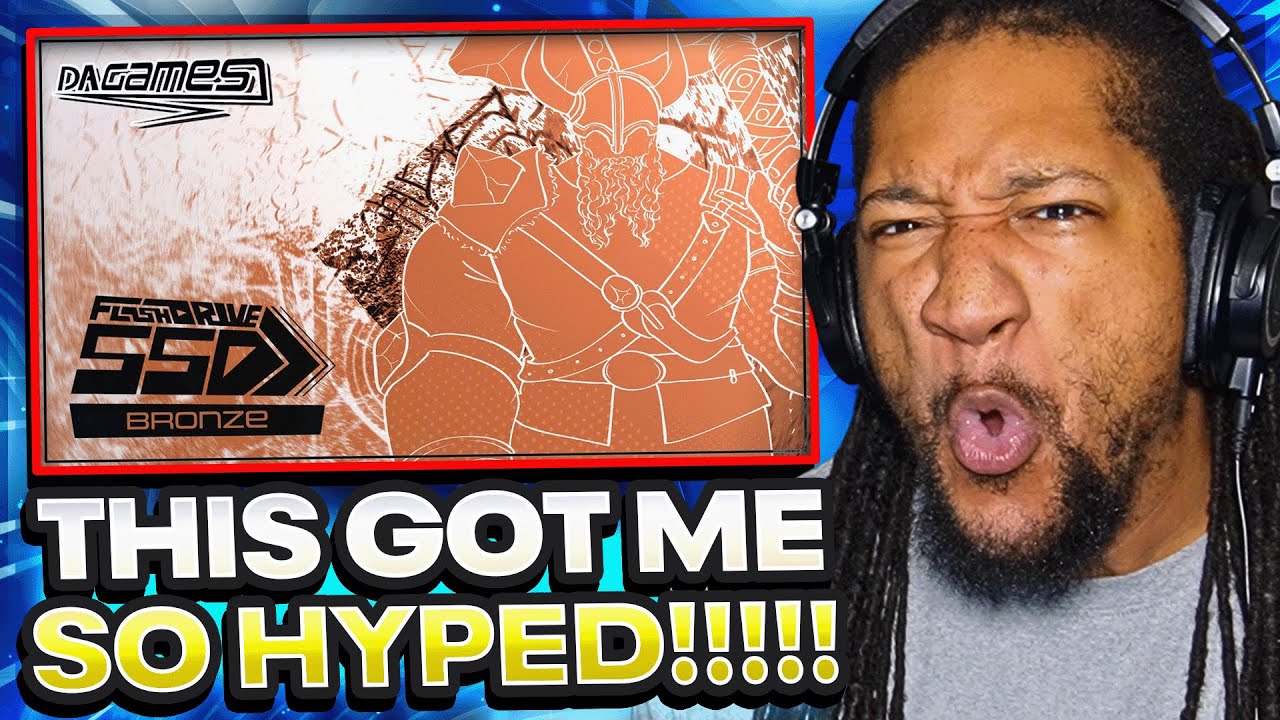 DAGames - FlashDrive SSD (Bronze) | Reaction!