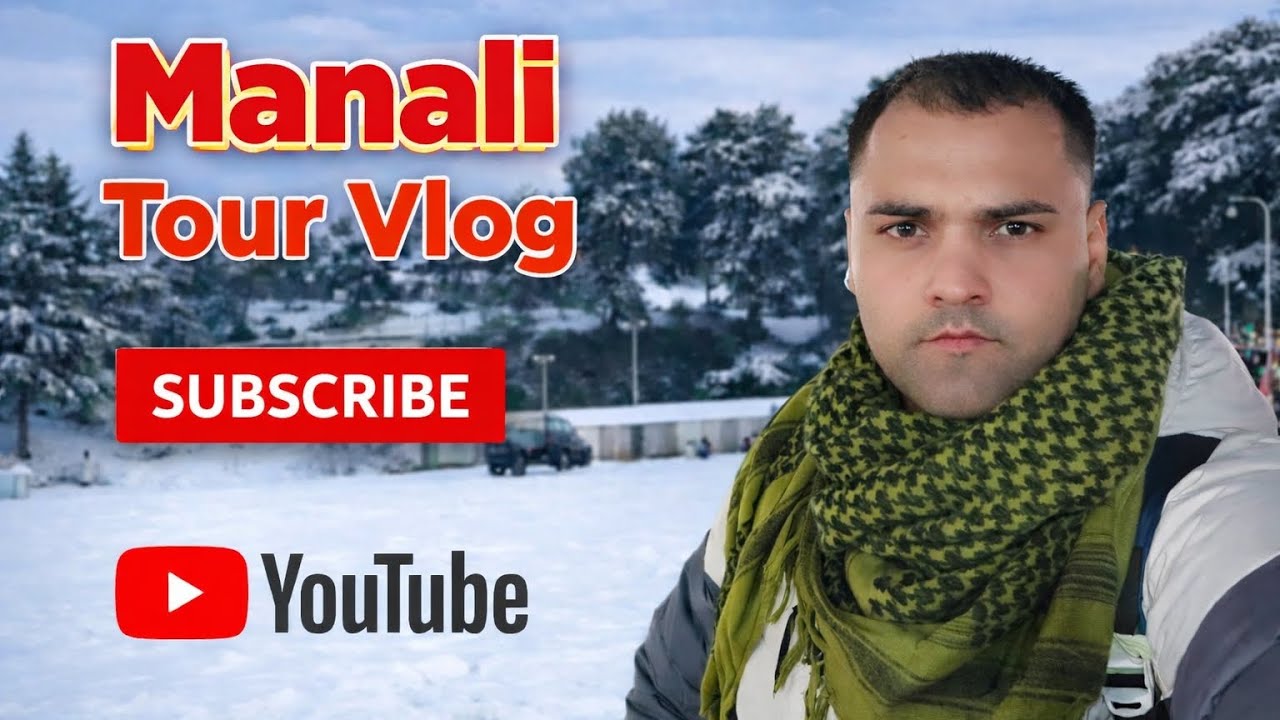 Manali tour❄️| Snowfall Vlog 2026 | Winter Travel Vlog | #manali #vlog #newvlog #youtubesearch #blog