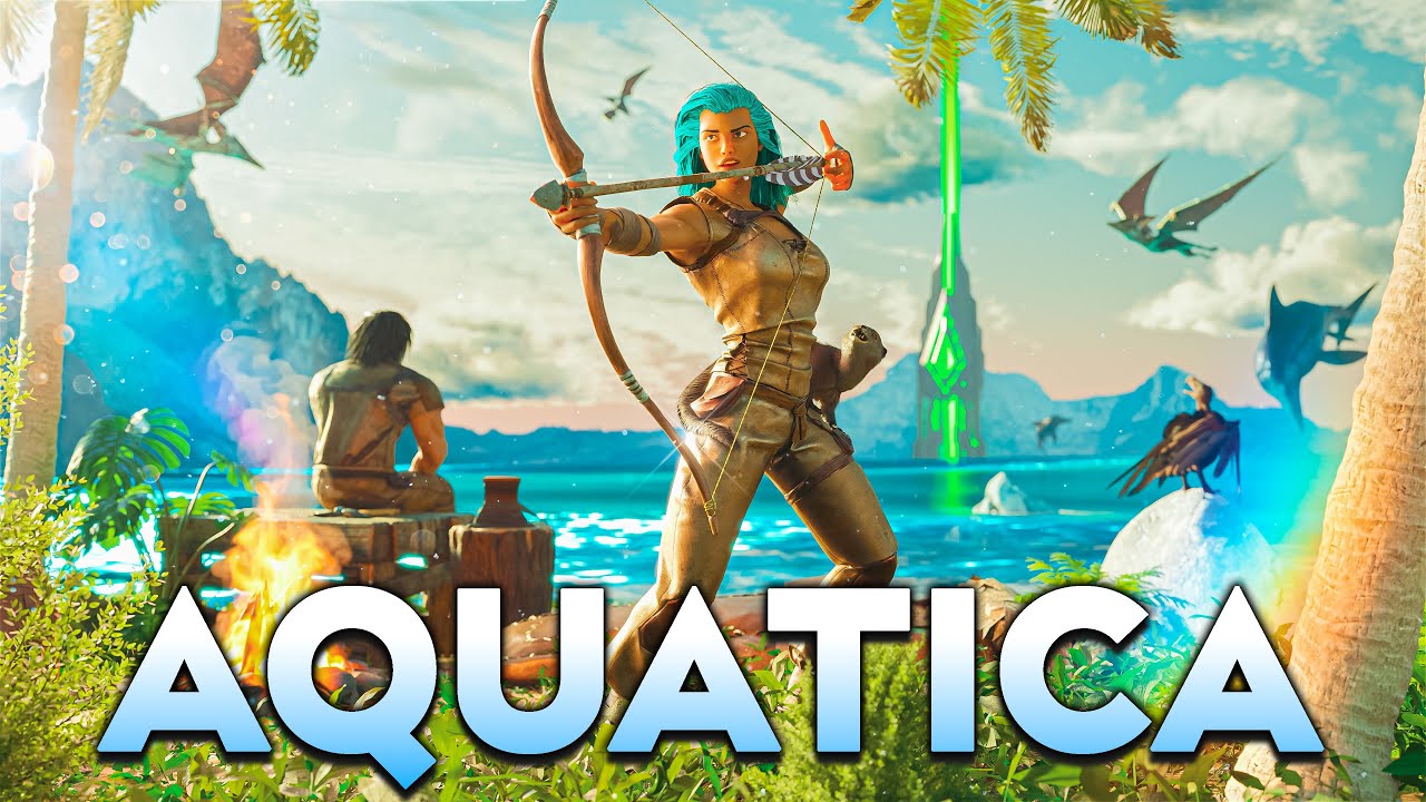 Как 25 000-часовое трио играет в Aquatica Small Tribes! - ARK PvP