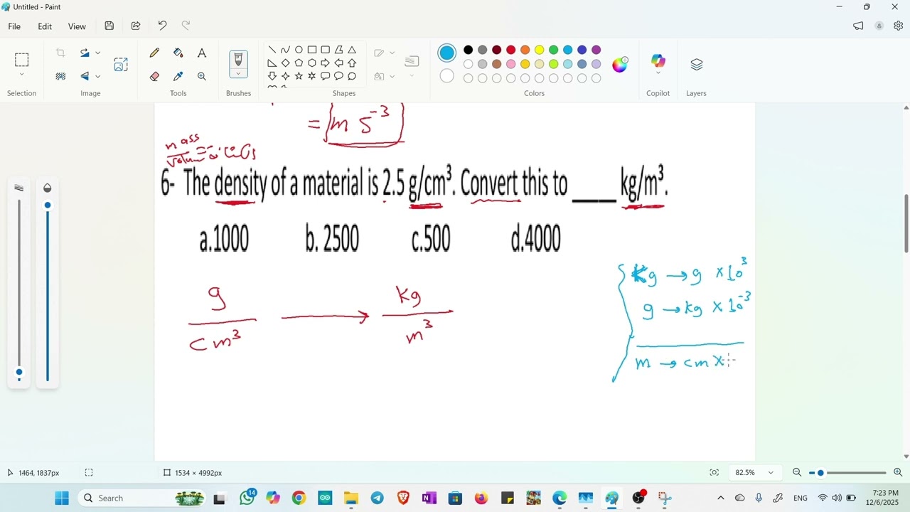 امتحان ميدترم فيزياء midterm model