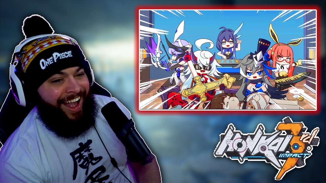 Реакция на ВСЕ серии «Академии эльфов»! 3-й эпизод «Honkai Impact»