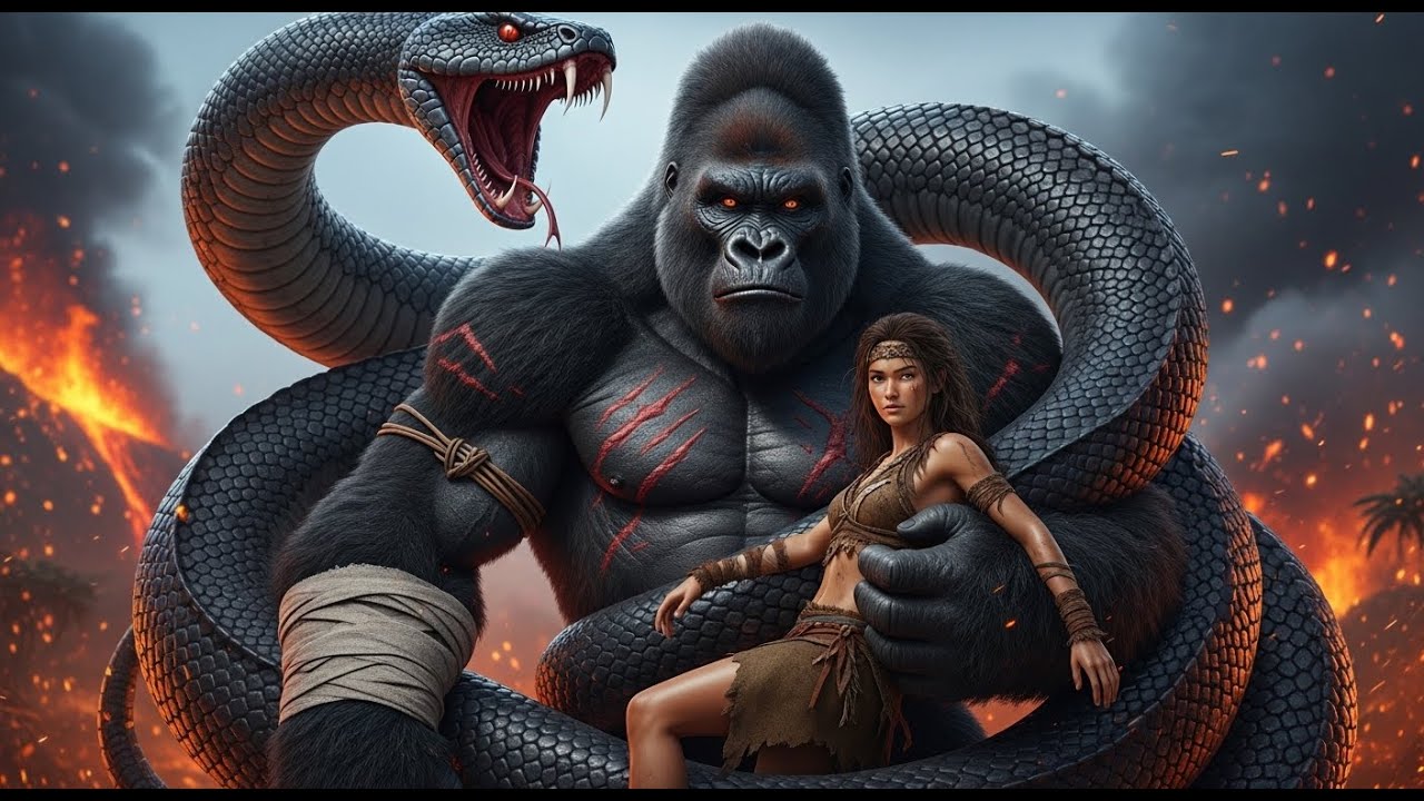 King Kong and Beauty -a cataclysmic battle: The Ultimate Showdown