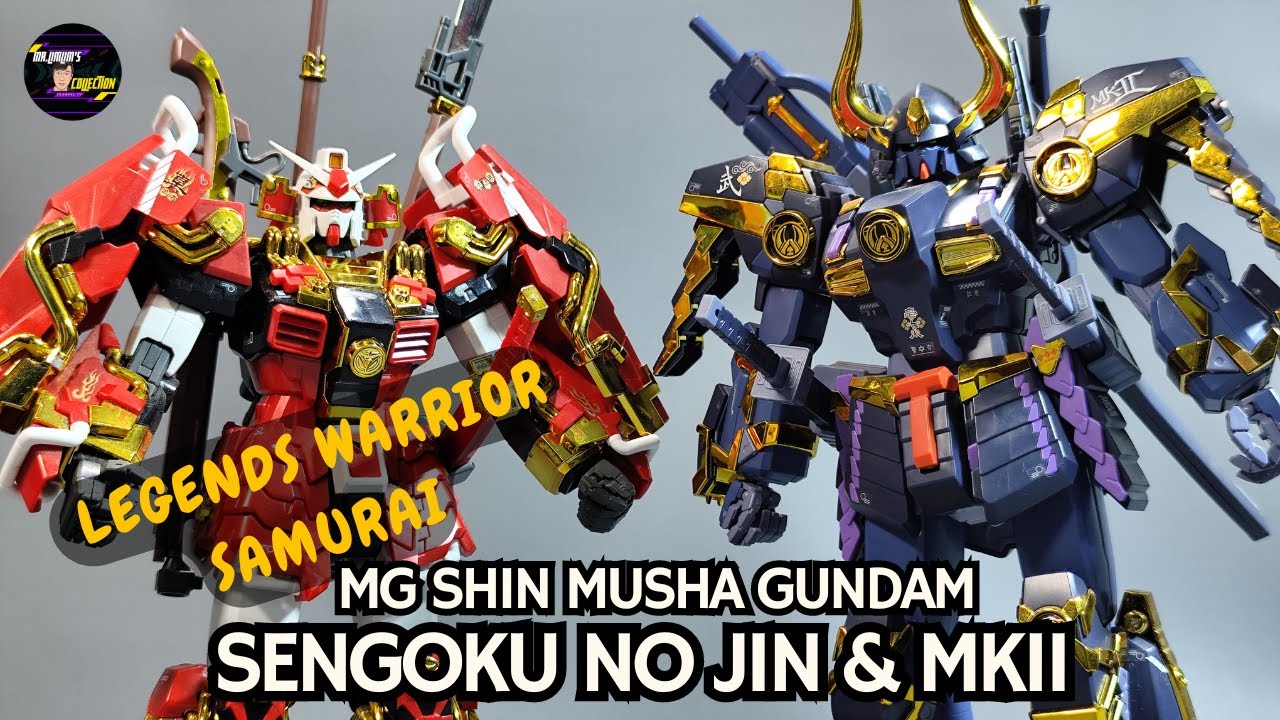 The Ultimate Legend Mg Shin Musha Gundam Sengoku No Jin & MK-II Review!