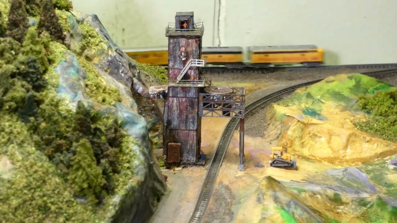 Tgauge model railroad layout update