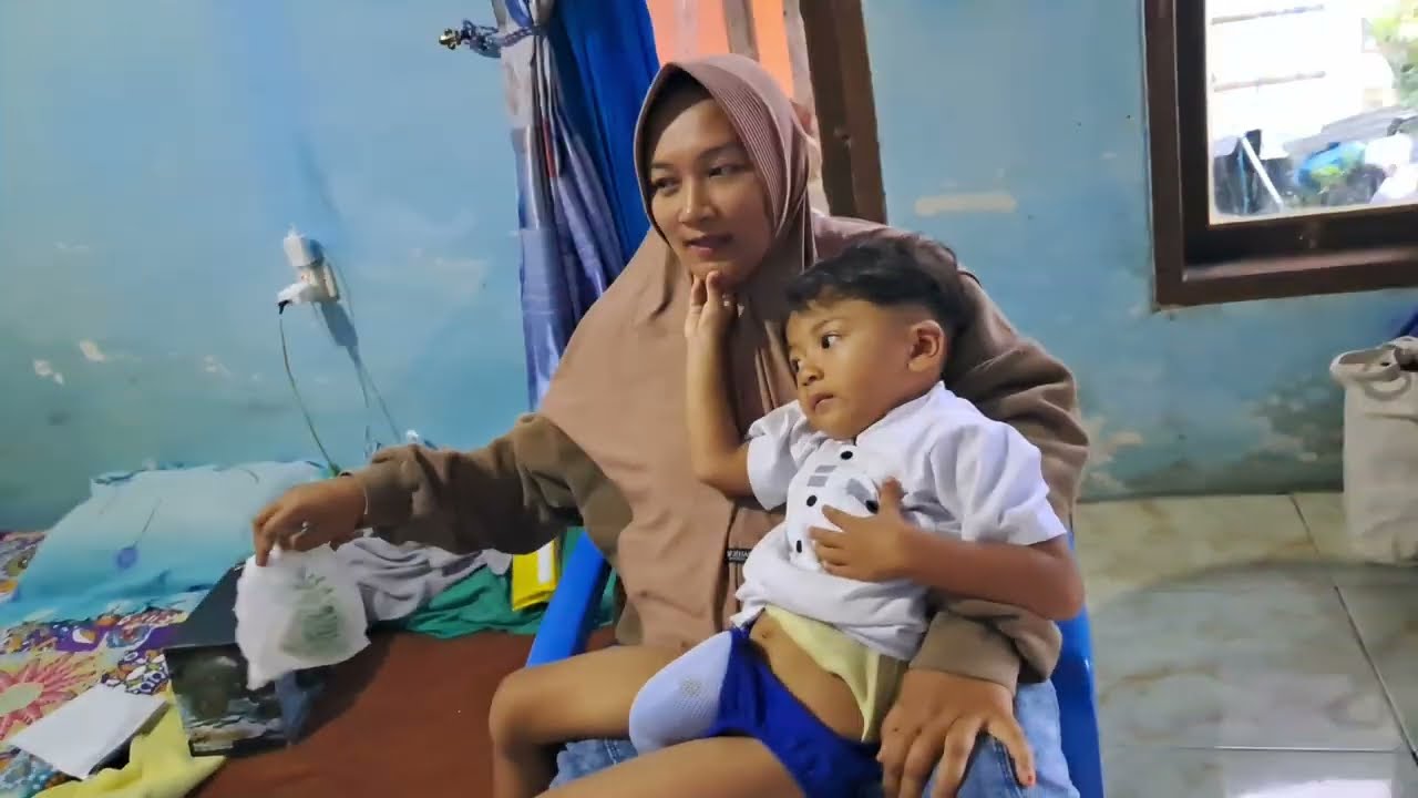 Arsyaka waktu mau disunat