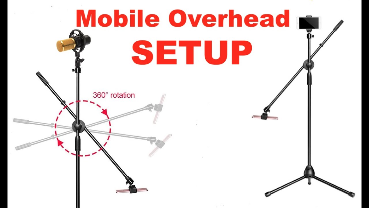 Mobile Overhead Setup with Microphone in Bangladesh | BDSHOP.COM