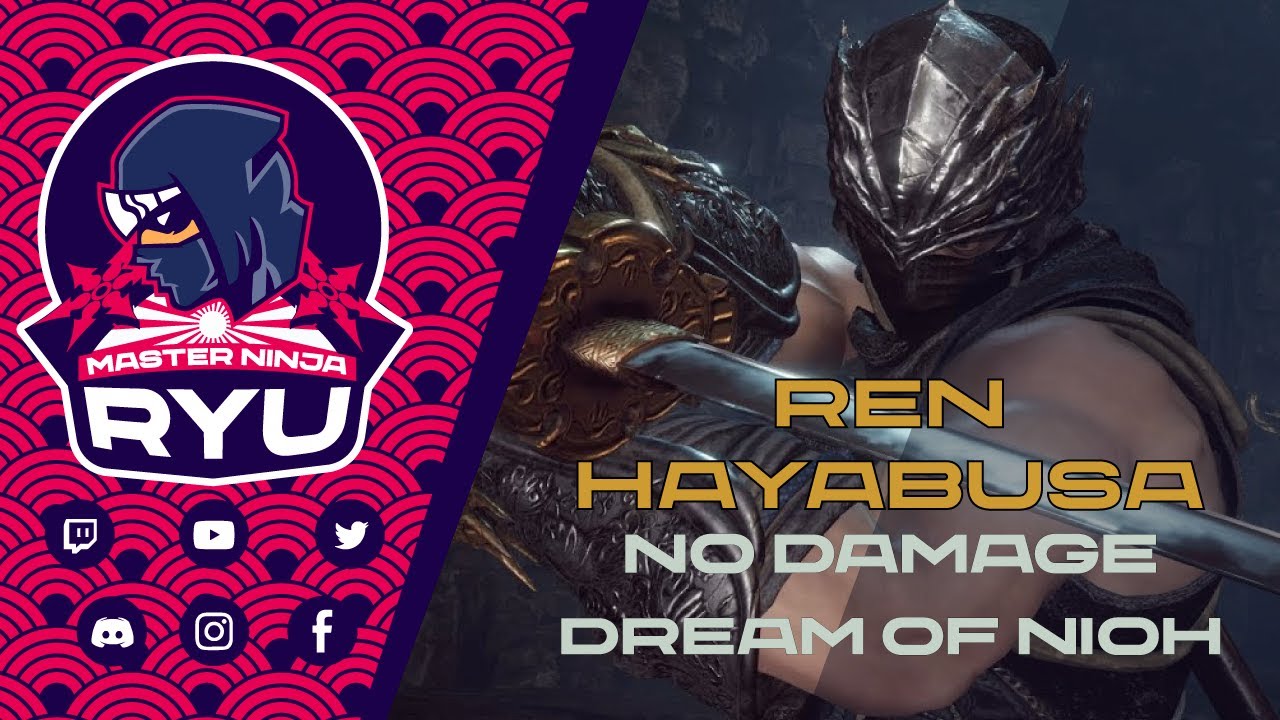 Nioh 2 - Ren Hayabusa - No Damage - Dream of the Nioh ( Katana ) #Nioh2 #TeamNinja #TecmoKoei