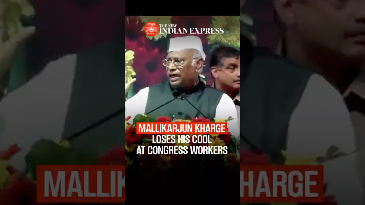 I will take disciplinary action: Mallikarjun Kharge loses his cool at Congress workers